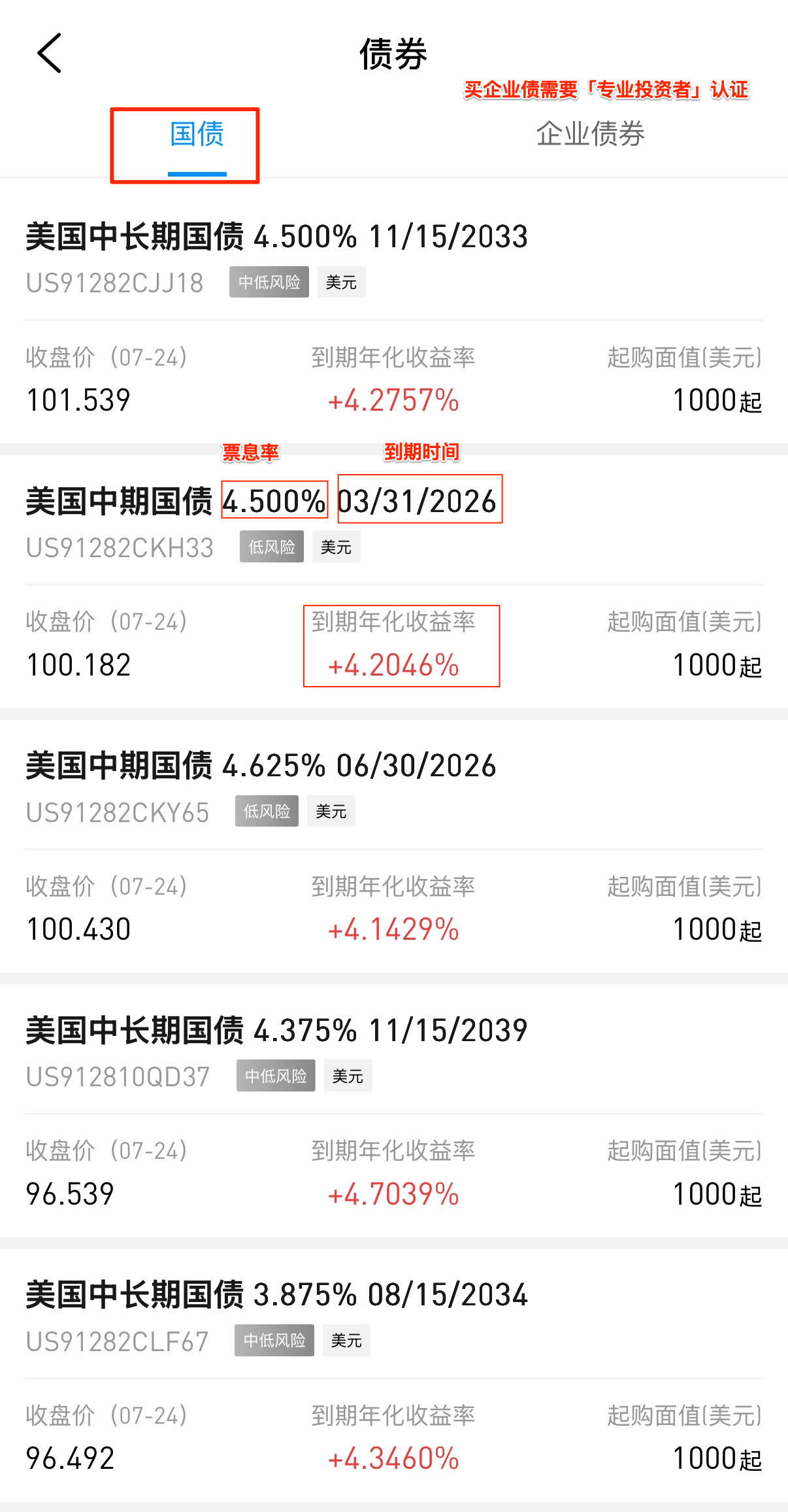 usmart-bond-list
